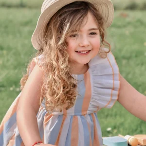 Vestido de niña listado Cocote & Charanga