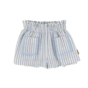 Short de niña azul Cocote & Charanga