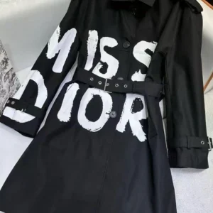 GABARDINA MISS DIOR NEGRA