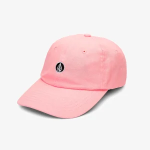 Gorra unisex rosa Volcom CIRCLE STONE DAD HAT